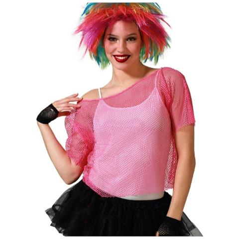 Maglia A Maniche Corte Donna Griglia Rosa - Foto 1