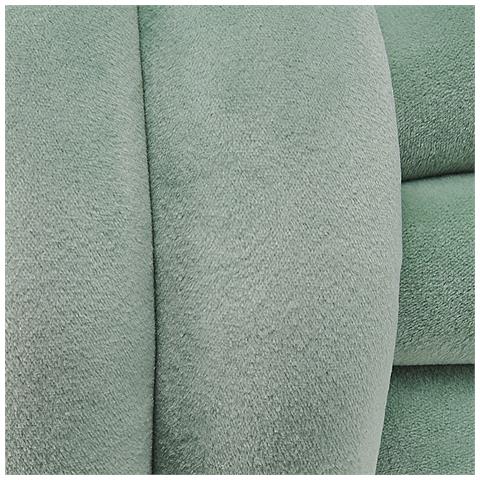 Cuscino Decorativo Malni Velluto 30 X 30 Cm Tinta Unita Verde Menta - Foto 5