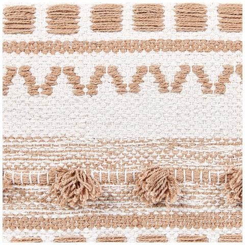 Pouf Karaw Cotone Beige - Foto 2
