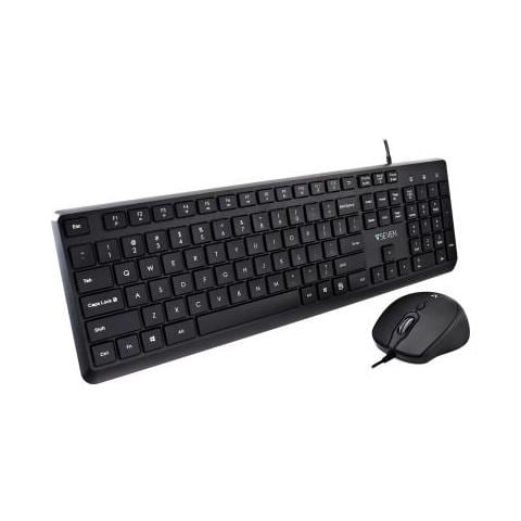 Tastiera e Mouse Cablato CKU350US (Layout QWERTY) Colore Nero - Foto 1