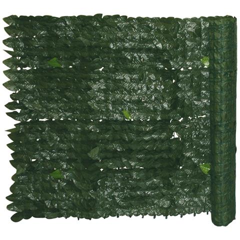 Siepe Sintetica Edera Basic Con Foglia Edera Verde Brixo - 1x20 Mt - Foto 1