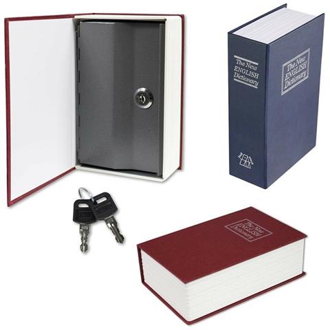 Cassaforte Segreta Libro Vocabolario. Dizionario Cassetta 18 X 11,5 X 5,5 Cm - Foto 1