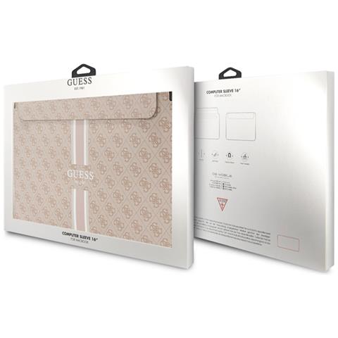 Custodia Magnetica Per Computer Da 16 Pollici Con Striscia 4g Stampata Modello, Rosa - Foto 3