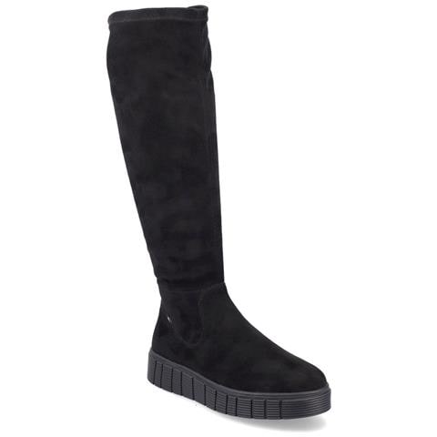 Black Casual Closed Boots Stivaletti Tessile Scarpe Donna Nero Eu 36, W1080-00 - Foto 1