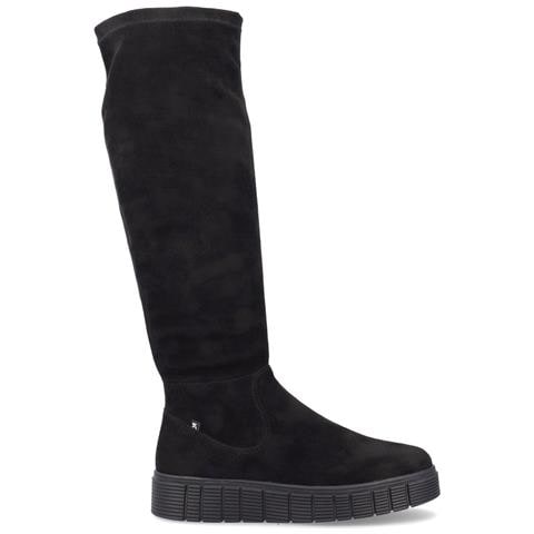 Black Casual Closed Boots Stivaletti Tessile Scarpe Donna Nero Eu 36, W1080-00 - Foto 2