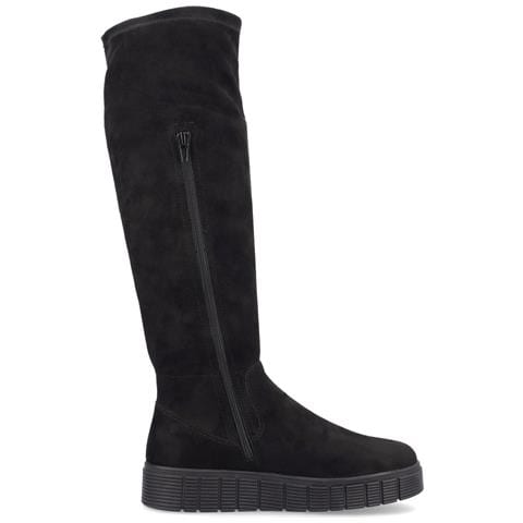 Black Casual Closed Boots Stivaletti Tessile Scarpe Donna Nero Eu 36, W1080-00 - Foto 3