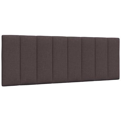 Cuscino Testiera Marrone Scuro 140 Cm In Tessuto - Foto 1