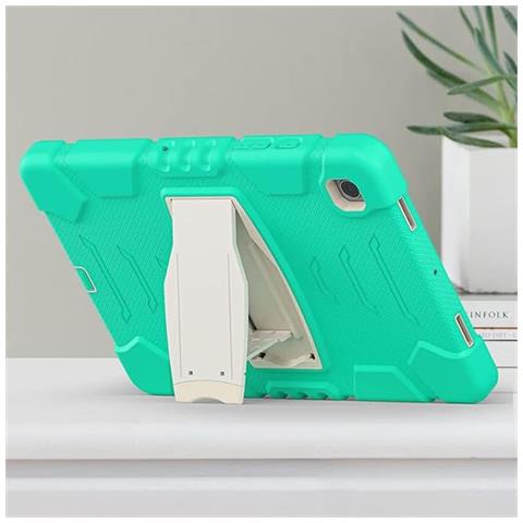Custodia Panzert Per Samsung Galaxy Tab A 8.0"" Con Supporto - Colore Menta, Elegante E Protettiva - Foto 2