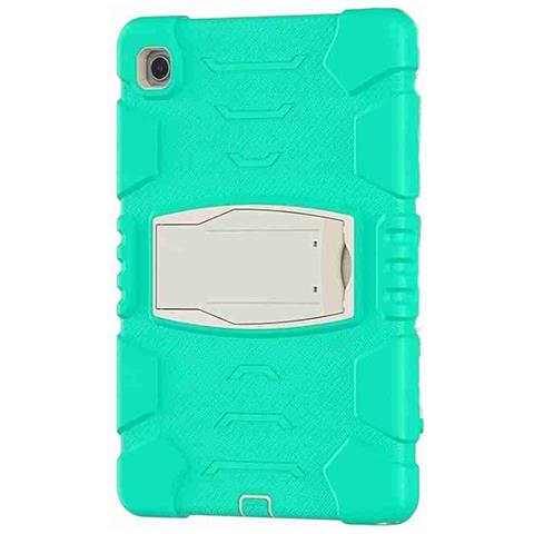 Custodia Panzert Per Samsung Galaxy Tab A 8.0"" Con Supporto - Colore Menta, Elegante E Protettiva - Foto 4
