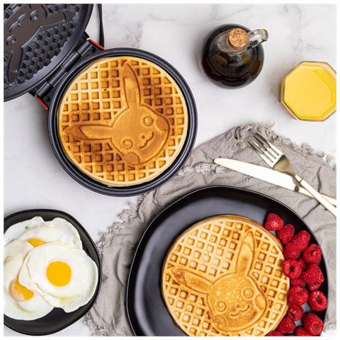 WM1POKPIKEU piastra per waffle 1 waffle Nero, Rosso, Giallo - Foto 2