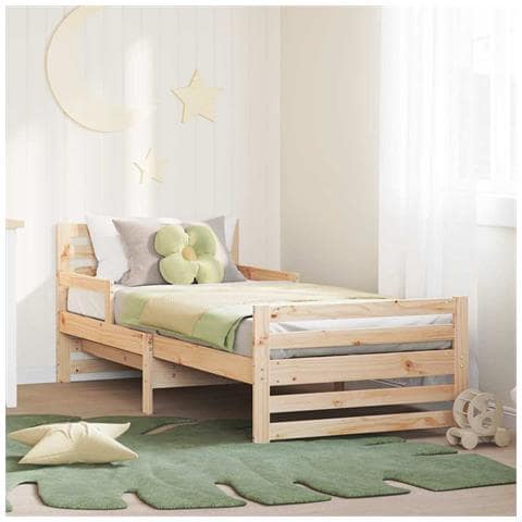 Letto Estensibile per Bambini Other Marrone 80 x 130 / 165 / 200 cm - Foto 2