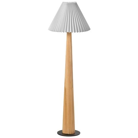 Lampada Da Pavimento Aligide Legno Naturale - Foto 2