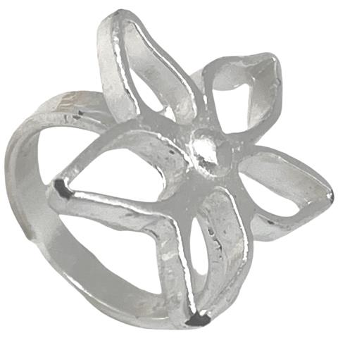 Anello Blom Irregolare, Placcato Argento, 10µ - Foto 2