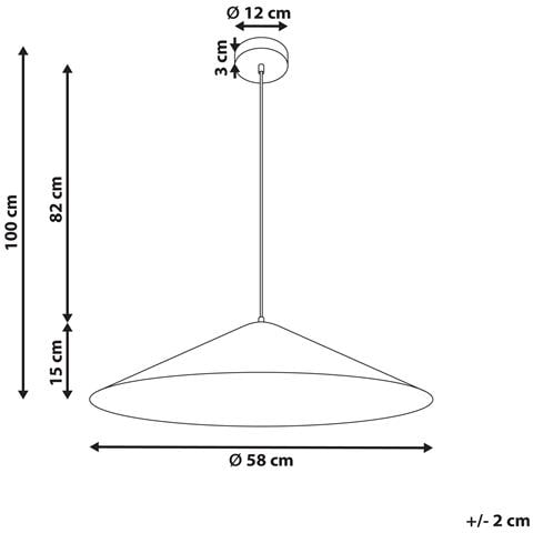 Lampadario Raspaculo Metallo Nero - Foto 6