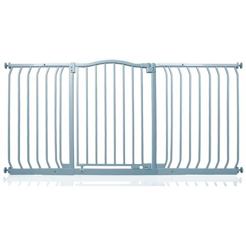 Safetots Cancelletto Di Sicurezza Con Parte Superiore Incurvata, 152cm - 161cm, Grigio Opaco - Foto 1