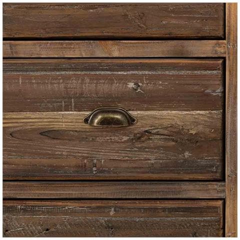 Cassettiera In Legno Con 4 Cassetti 100x40x93h Cm - Foto 7