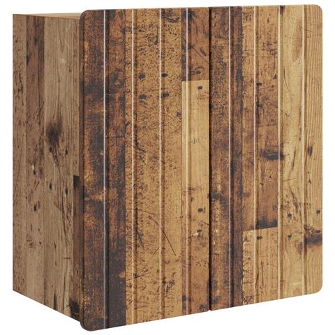 Mobiletto a muro Legno antico 59 x 31 x 64 cm - Foto 1