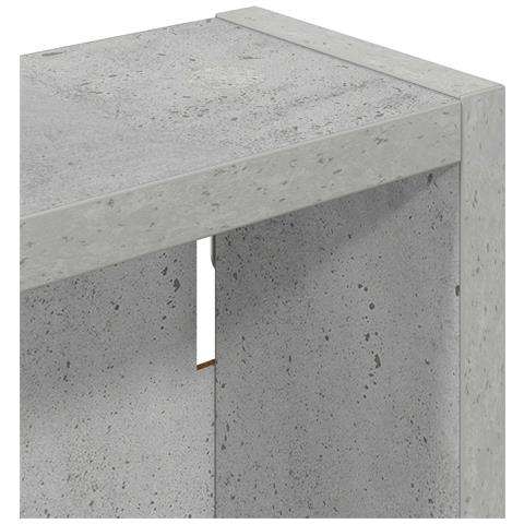 Armadio da bagno a muro Grigio Cemento 30 x 10 x 50 cm - Foto 9