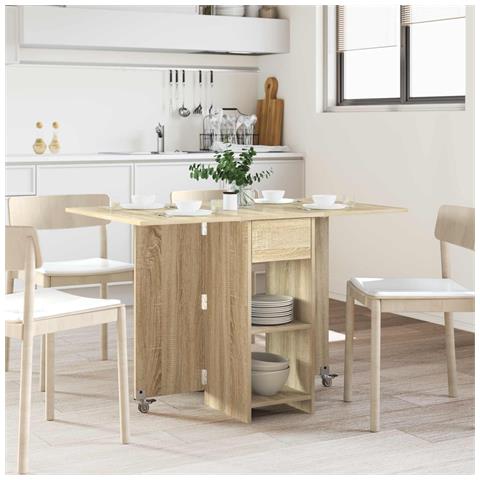 Tavolo da Pranzo 115 x 70 x 75 cm Legno ingegnerizzato - Foto 2