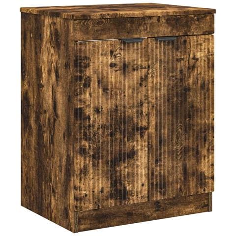 Set di mobili per il bagno Rovere Fumo Legno ingegnerizzato - Foto 2