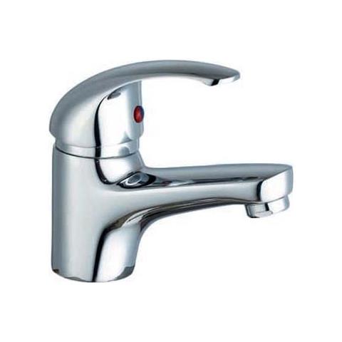 Miscelatore rubinetto lavabo ottone cromato per bagno - Foto 3