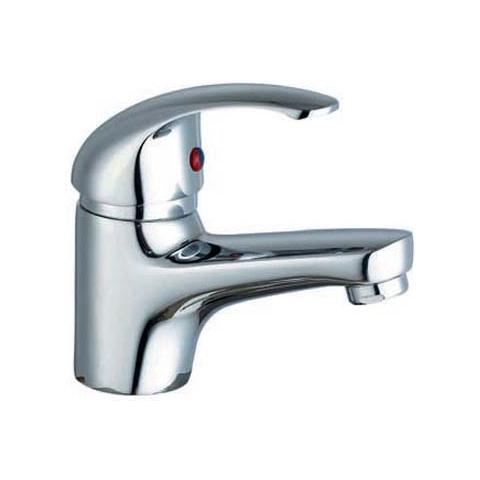 Miscelatore rubinetto lavabo ottone cromato per bagno - Foto 2