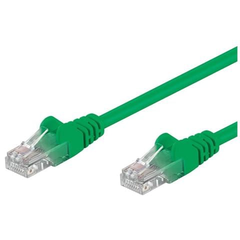 ICOC CCA6U-010-GREEN - Cavo di rete Patch CCA Cat. 6 Verde UTP 1 m - Foto 1