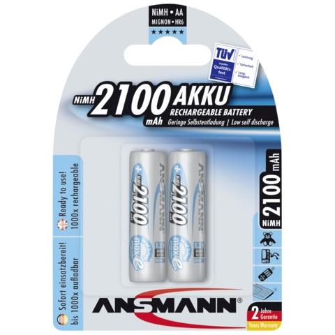 Confezione 2 Batterie Ricaricabili Nimh 2100 Mah - Foto 3
