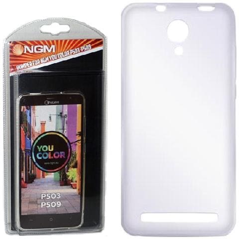 Custodia Gel Tpu Silicone Trasparente Per You Color P503, P509 Originale Blister - Foto 1