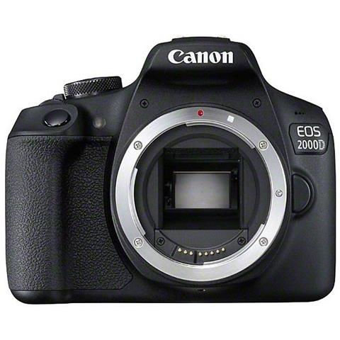 EOS 2000D Nero Body Sensore CMOS 24.1Mpx Display Touch 3" orientabile Filmati Full HD Wi-Fi - Foto 1
