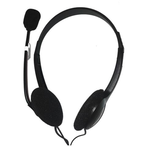 EN-HTM-03-USB cuffia e auricolare Cablato A Padiglione Ufficio Nero - Foto 3