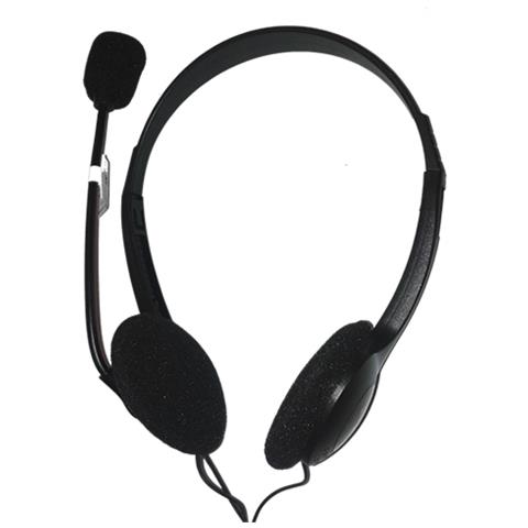 EN-HTM-03-USB cuffia e auricolare Cablato A Padiglione Ufficio Nero - Foto 2