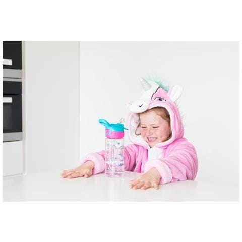 Nuby - Tazza In Tritan Con Bottone Push E Cannuccia, 530 Ml, 36 Mesi - Foto 6