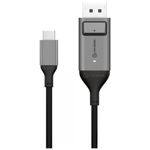 Ulcdp02-sgr Cavo E Adattatore Video 2 M Displayport Usb Tipo-c Nero, Grigio (2m Ultra Usb-c [male] To Dp - [male] - Foto 2