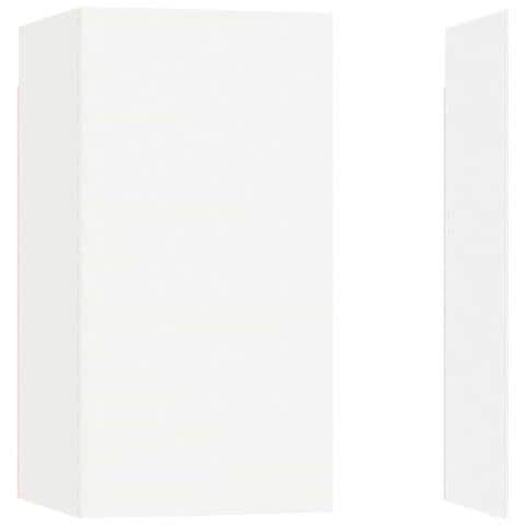 Mobili TV Bianchi 2 pz 30,5x30x60 cm in Legno Multistrato - Foto 2