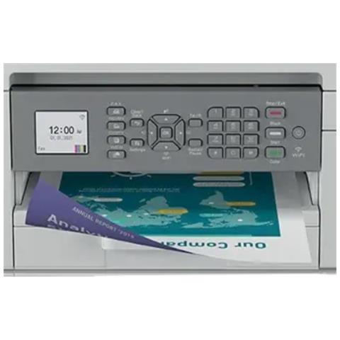 Stampante Multifunzione MFC-J4335DWXL Getto d'Inchiostro Schermo LCD Risoluzione 1200 x 4800 DPI A4 Fuznioe Coppia / Fax / Scanssione Wi-Fi Colore Bianco+ Colori di Stampa Nero / Ciano / Magenta / Giallo - Foto 3
