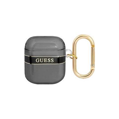 Cover Printed Stripe Black, Fr Airpods 1 / 2, Gua2hhtsk (gua2hhtsk) - Foto 1