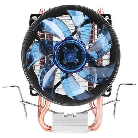 Dissipatore CPU a Processore ad Aria A30 Pro Blue LED e per Socket Intel LGA 1200 (Socket H5), LGA 1700, LGA 775 (Socket T) - Foto 2