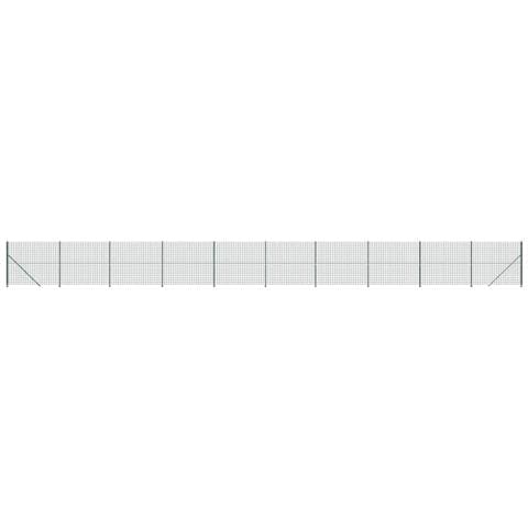 Recinzione Metallica Con Flangia Verde 2x25 M - Foto 1