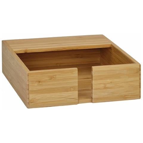 Portatovagliolo Andrea House Ms69235 Bambù 17,5 X 17,5 X 5,5 Cm - Foto 1