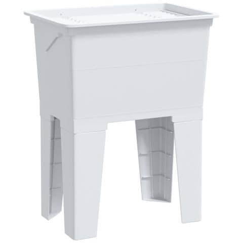 Vasca Per Lavanderia Bianca 59x41x75 Cm In Resina - Foto 2