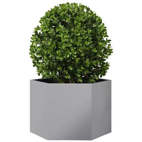 Fioriera Esagono 69x60x45 cm in Acciaio Zincato - Foto 9