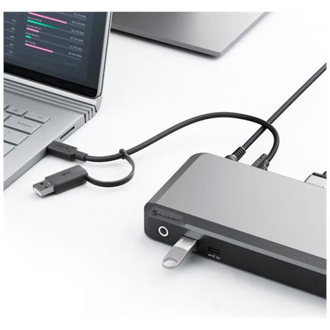 Dx2 Cablato Usb 3.2 Gen 1 (3.1 Gen 1) Type-c Nero, Grigio - Foto 2