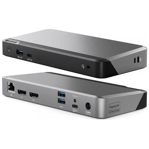 Dx2 Cablato Usb 3.2 Gen 1 (3.1 Gen 1) Type-c Nero, Grigio - Foto 1