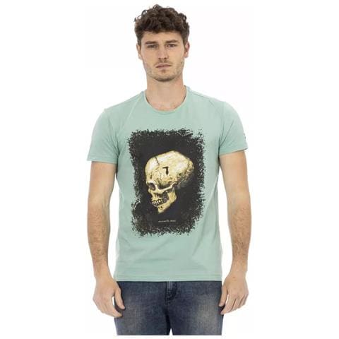 Maglietta In Cotone Verde - S - Foto 1