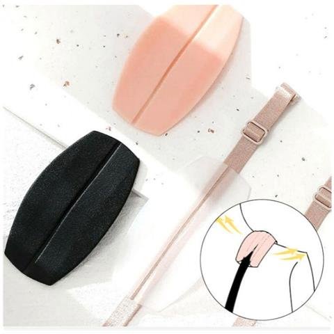 Cuscinetti Antiscivolo Per Spalline Del Reggiseno Per Donna, Cuscinetti In Silicone Per Spalline Del Reggiseno Black - Foto 2