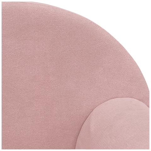 Divano per Bambini Rosa in Morbido Peluche - Foto 8