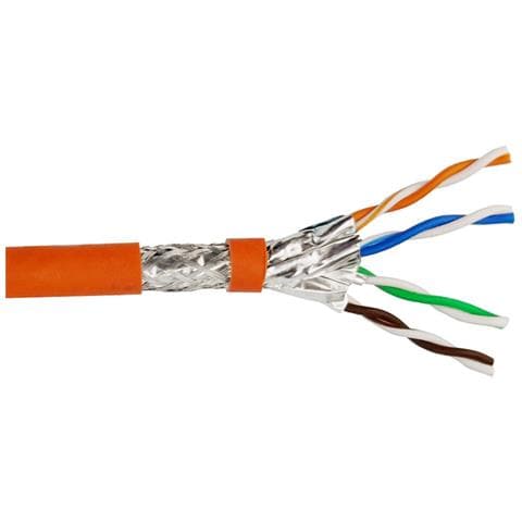 263842 cavo di rete Arancione 500 m Cat7 S /FTP (S-STP) - Foto 1