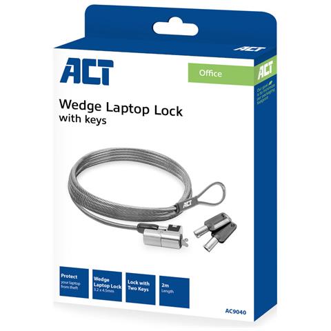 AC9040 cavo di sicurezza Metallico 2 m - Foto 3