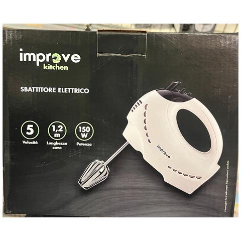 Improve - Sbattitore Elettrico 5 Velocita' 150 Watt - Foto 2